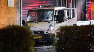 זירת פיצוץ מטען החבלה ברחוב הלח"י בתל אביב