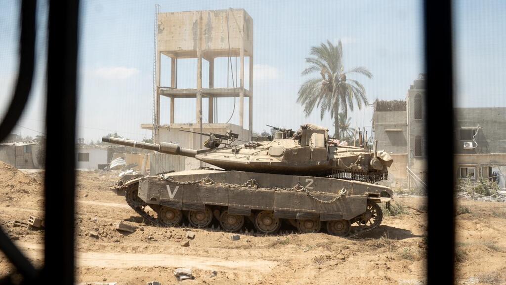 פעילות כוחות אוגדה 98 ברצועת עזה