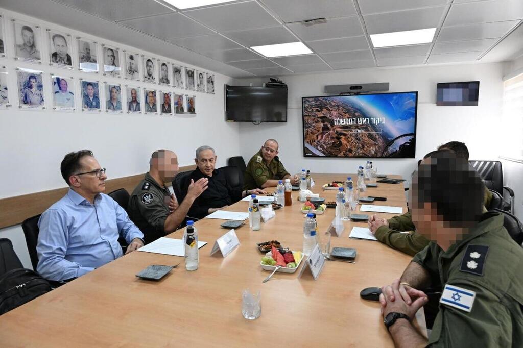 ראש הממשלה נתניהו בבסיס חיל האוויר "רמת דוד" בצפון