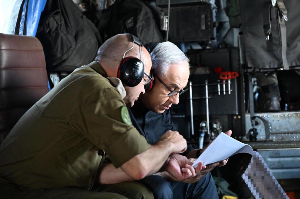 ראש הממשלה נתניהו בבסיס חיל האוויר "רמת דוד" בצפון