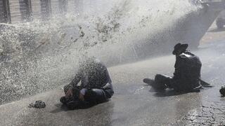 מחאת החרדים מול לשכת הגיוס בירושלים