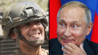 ווילמר פואלו מוטה חייל מ צבא ארה"ב ש ברח ל רוסיה כאן במדי הצבא ה רוסי