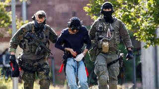 גרמניה מבקש מקלט סורי מ סוריה בן 26 ש נעצר הוא ה מחבל מ פיגוע זולינגן