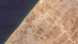 תמונות לוויין של מסדרון נצרים ברצועת עזה  לפני 7 באוקטובר