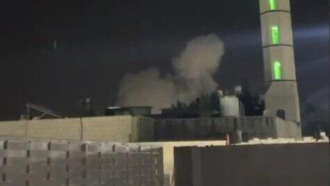 צה"ל תקף מהאוויר חדר מבצעים המחנה הפליטים נור א-שמס שליד טול כרם