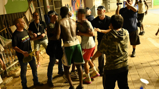 הפגנה נגד אלימות האריתראים בדרום תל אביב