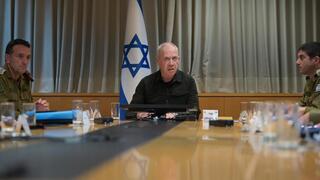 יואב גלנט בדיון להרחבת מטרות המלחמה