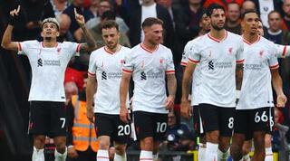 שחקני ליברפול חוגגים