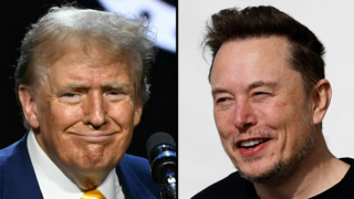 דונלד טראמפ אילון מאסק
