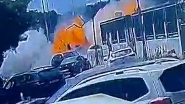 תיעוד פיצוץ הרכב מהחיסול ברמלה