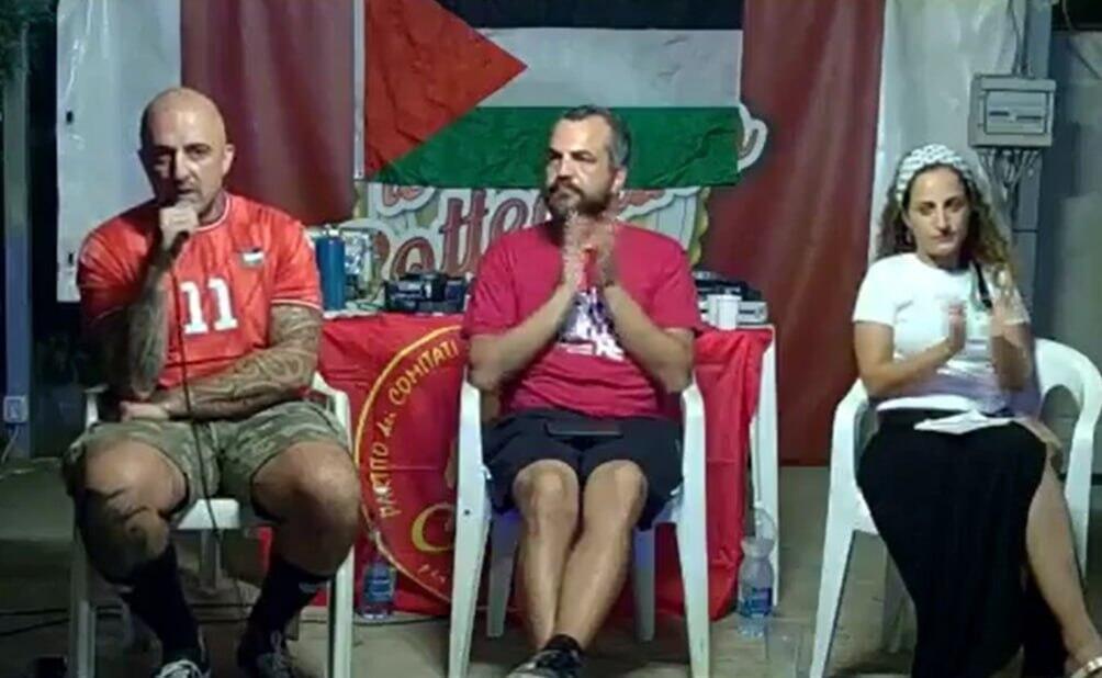 Pro-Palestinian Italian activists 