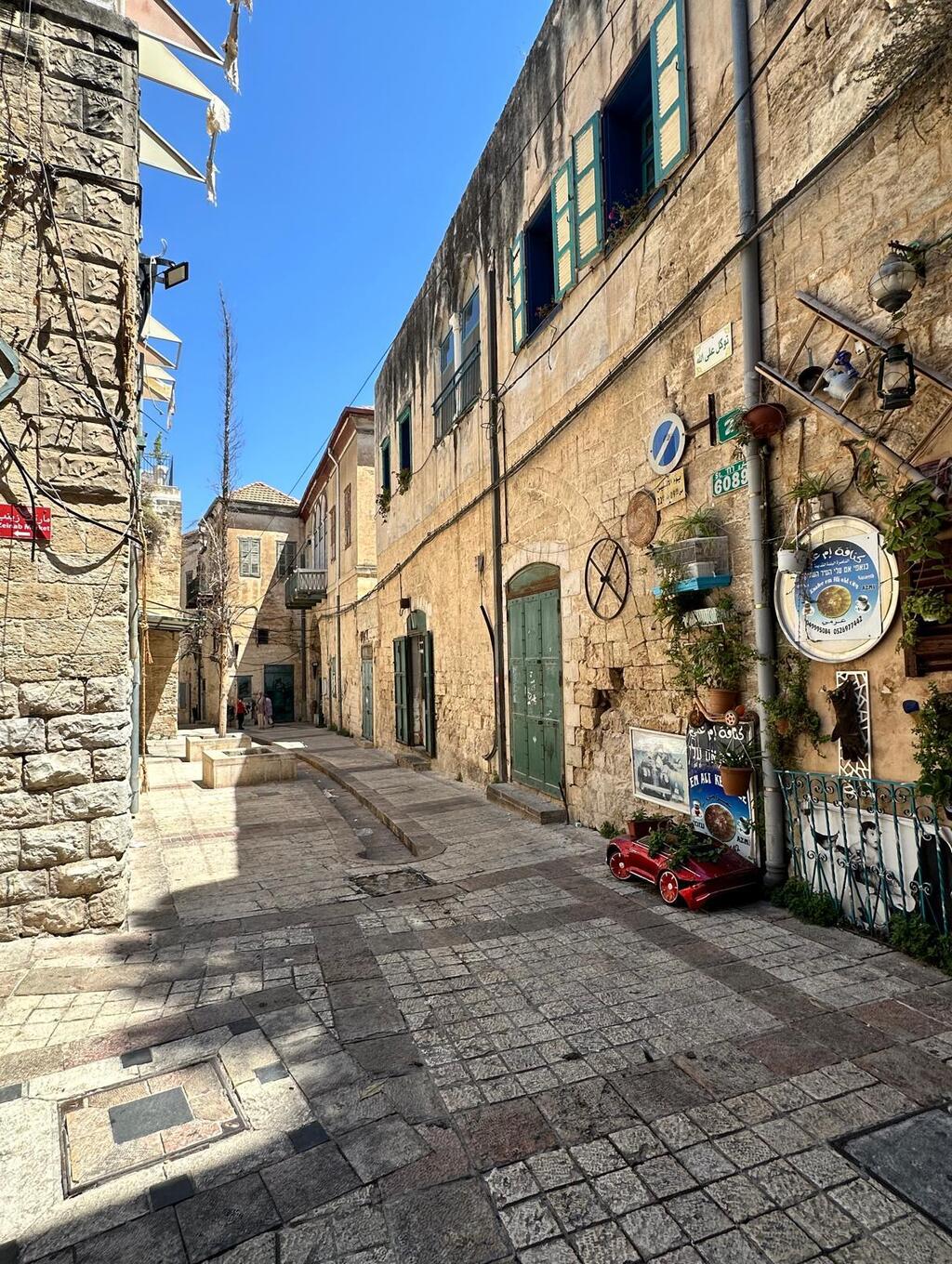 Everything is closed in Nazareth's Old City due to the lack of tourism