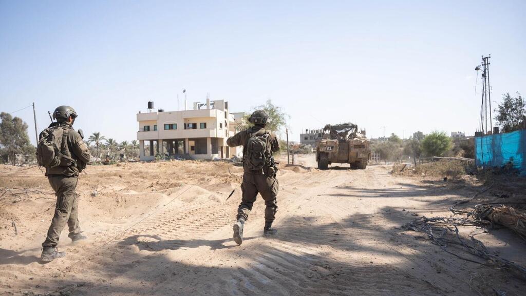 תיעוד מתקיפות צה"ל במרכז ודרום רצועת עזה, חיבול מחבלים ואיתור מחסני אמל"ח ברפיח
