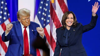 ארה"ב ה עימות ה נשיאותי בין קמלה האריס ל דונלד טראמפ
