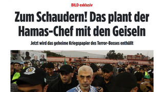 הכתבה בעיתון בילד על אסטרטגיית חמאס במשא ומתן עם ישראל