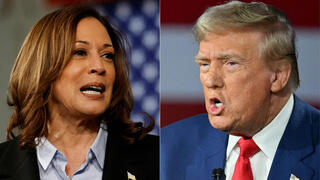 ארה"ב לקראת ה עימות ה נשיאותי בין קמלה האריס ל דונלד טראמפ