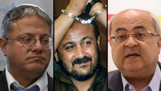 אחמד טיבי, מרואן ברגותי, איתמר בן גביר