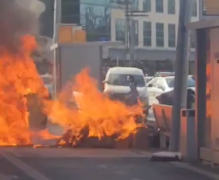 זירת פיצוץ הרכב ברמלה