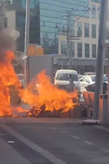 זירת פיצוץ הרכב ברמלה