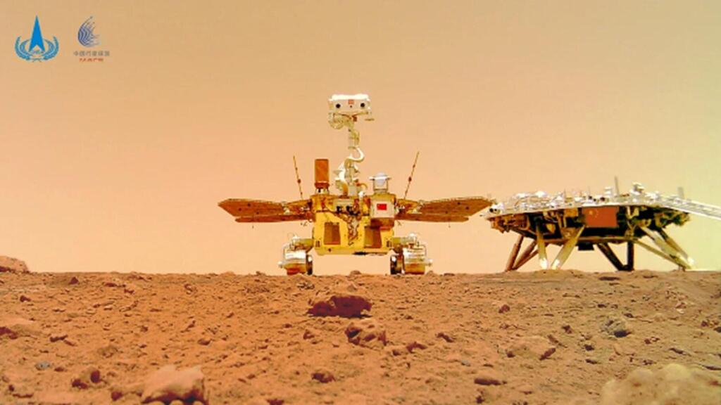 The main mission will be to search for evidence of past life on Mars. China’s first Mars rover, Zhurong, next to its lander (Photo: CNSA) The main mission will be to search for evidence of past life on Mars. China’s first Mars rover, Zhurong, next to its lander