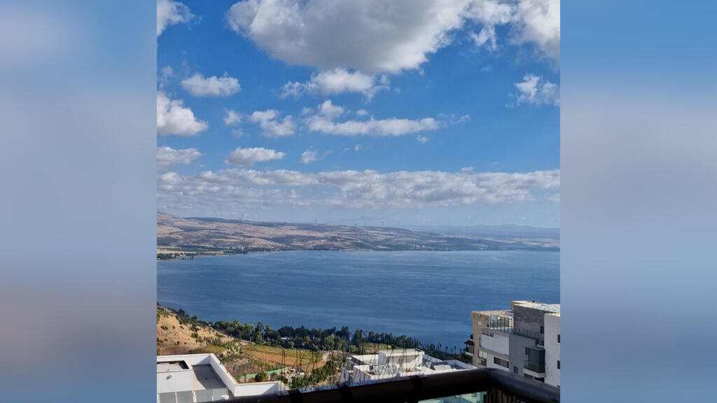 הנפילות, מול הכינרת (צילום: שורה שירה) נפילת רקטות בכינרת