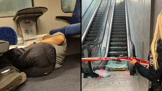 נפילת מיירט בתחנת הרכבת במודיעין 