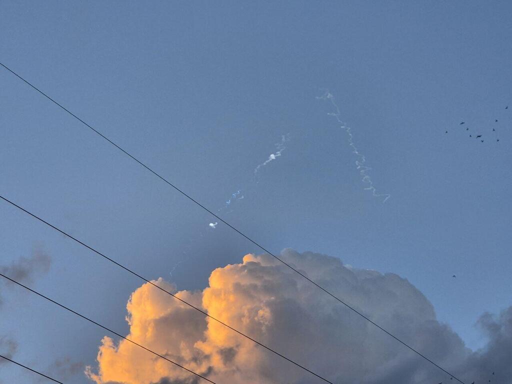 המראות לאחר האזעקות בבוקר בגוש דן