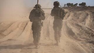 בפעם השניה: לוחמי חטיבה 5 חוזרים לתמרון במרכז רצועת עזה - תיעוד מסדרת התרגילים של לוחמי המילואים