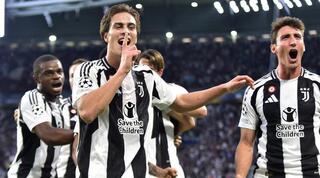 קנאן יילדיז ושחקני יובנטוס חוגגים