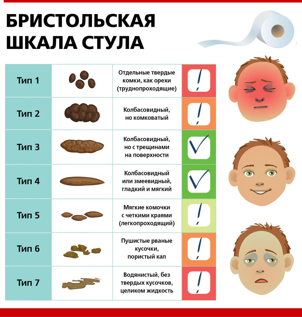 Бристольская шкала стула 