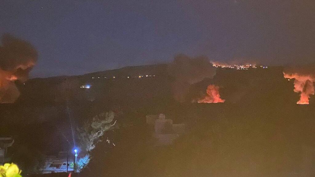דיווח לבנוני מהתקיפות