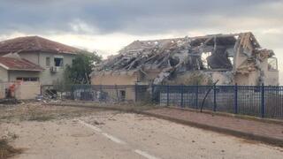 הנזק מהירי לעבר