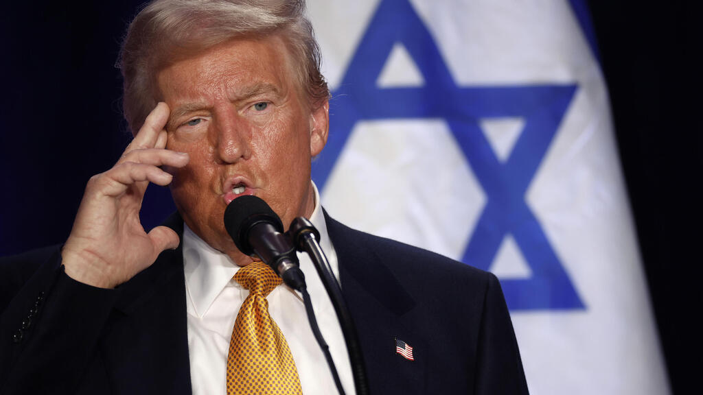 דונלד טראמפ בנאום בועידה השנתית של ארגון  IAC בוושינגטון