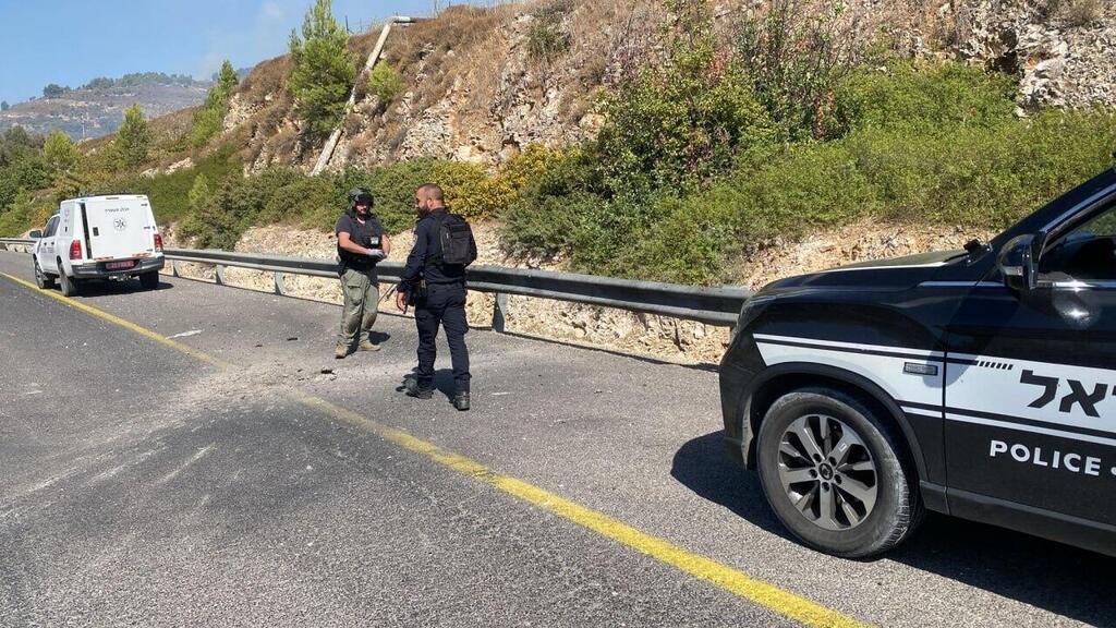 זירת הנפילה בעין זיתים