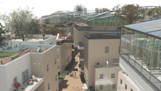 מתוך פרויקט הגמר של  גגות בשכונות העיר