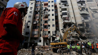 זירת התקיפה של צה"ל בביירות