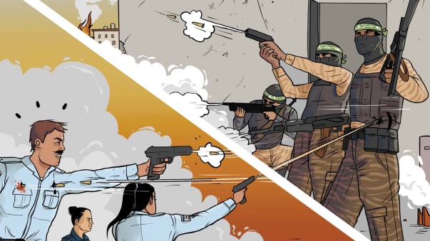 הקומיקס על סיפורה של רפ"ק מאלי שושנה