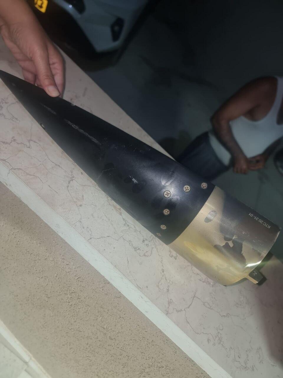 רסיס שנפל במועצה המקומית עילוט שבגליל התחתון