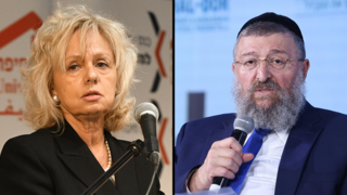 השר יואב בן צור והיועמ"שית גלי בהרב-מיארה