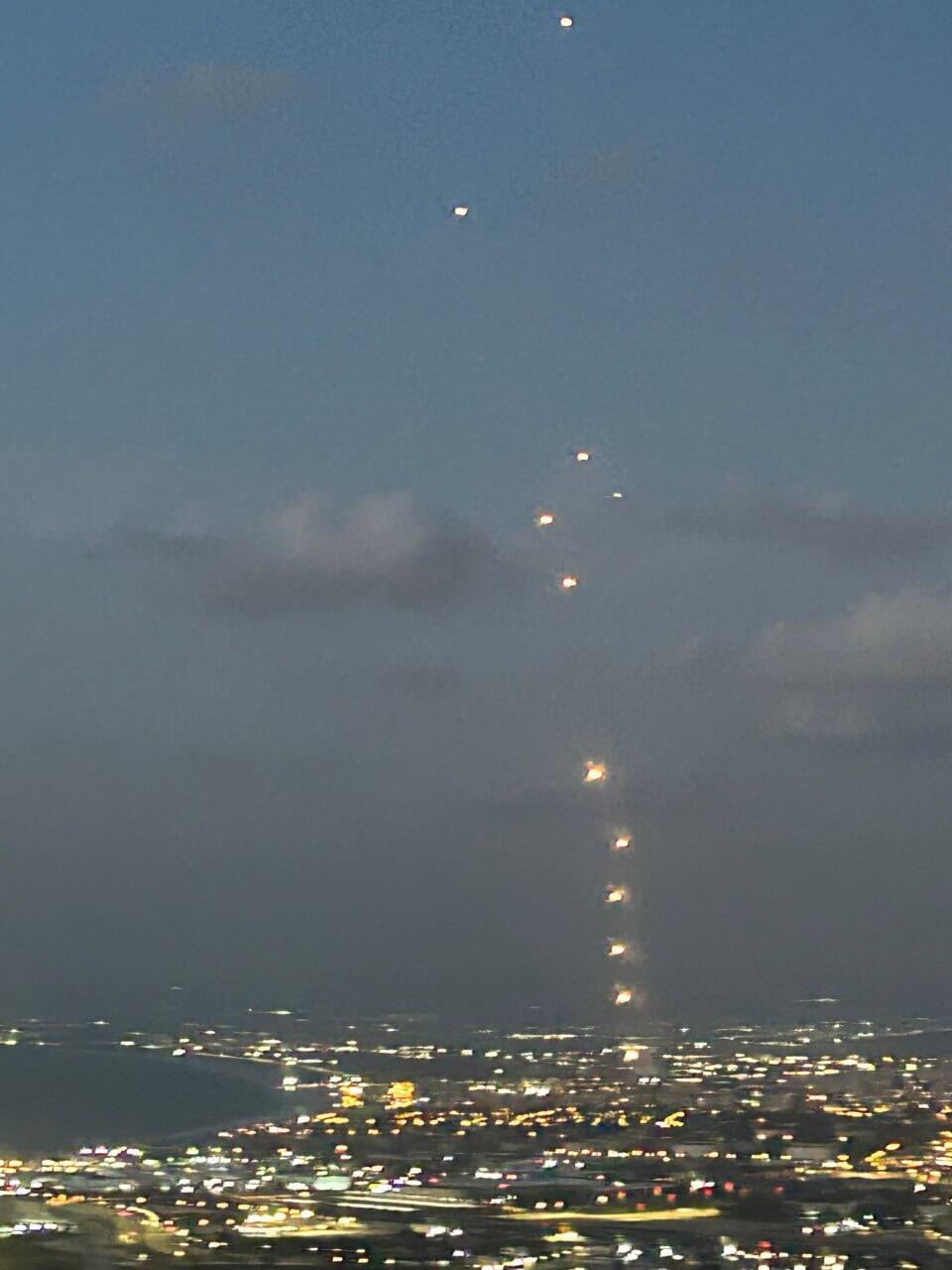 תיעוד מהיירוטים בשמי חיפה