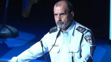 המפכ"ל דני לוי בטקס המשטרתי לקראת ראש השנה