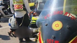 מהתאונה בחדרה