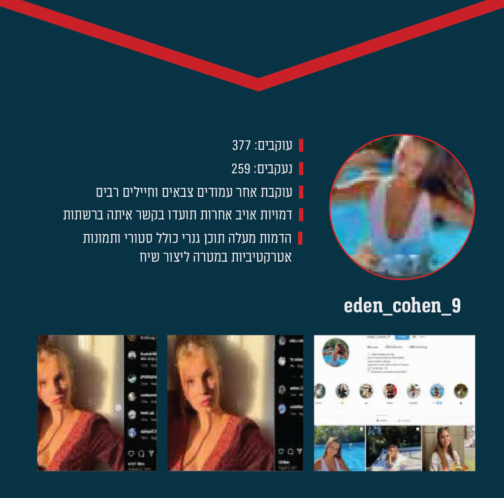  17 פרופילים פיקטיביים של מחבלים מארגון הטרור חיזבאללה