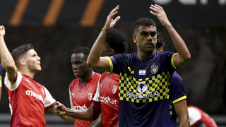 שחקני מכבי ת"א מתוסכלים