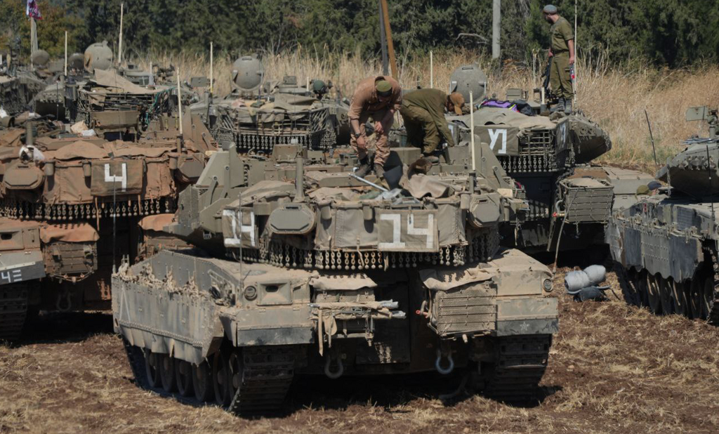 אוגדת טנקים בצפון