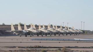 המראת מטוסי F15i לתקיפה וחיסול נסראללה מבסיס חצרים