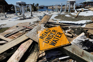 Destruction in the wake of deadly Hurricane Hellen 