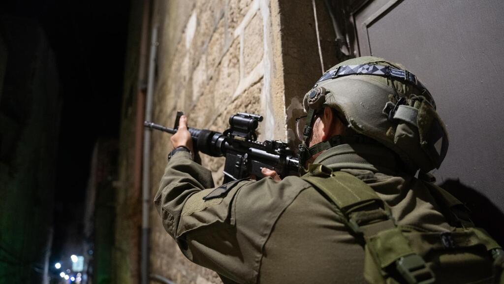 תיעוד מפעילות סיכול הטרור של כוחות צה"ל בשכם 