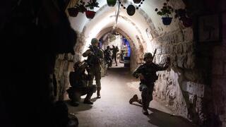 תיעוד מפעילות סיכול הטרור של כוחות צה"ל בשכם 