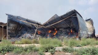 ההרס ברפת עלומים אחרי ה-7 באוקטובר